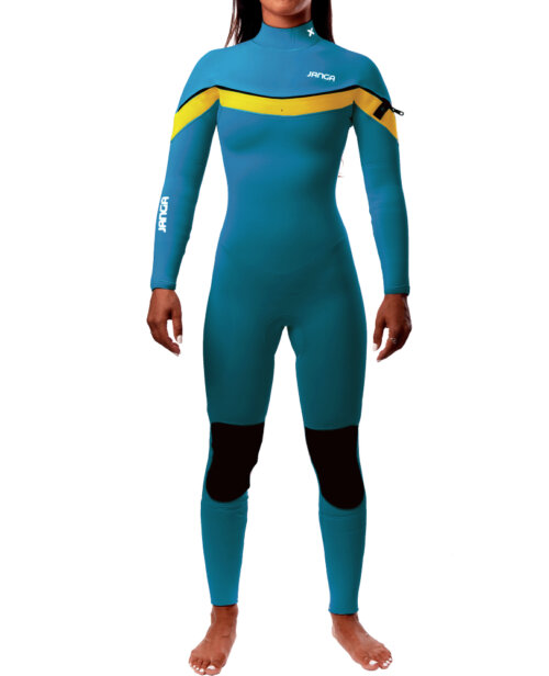 Neopreno JANGA X-zip woman 2mm | verde