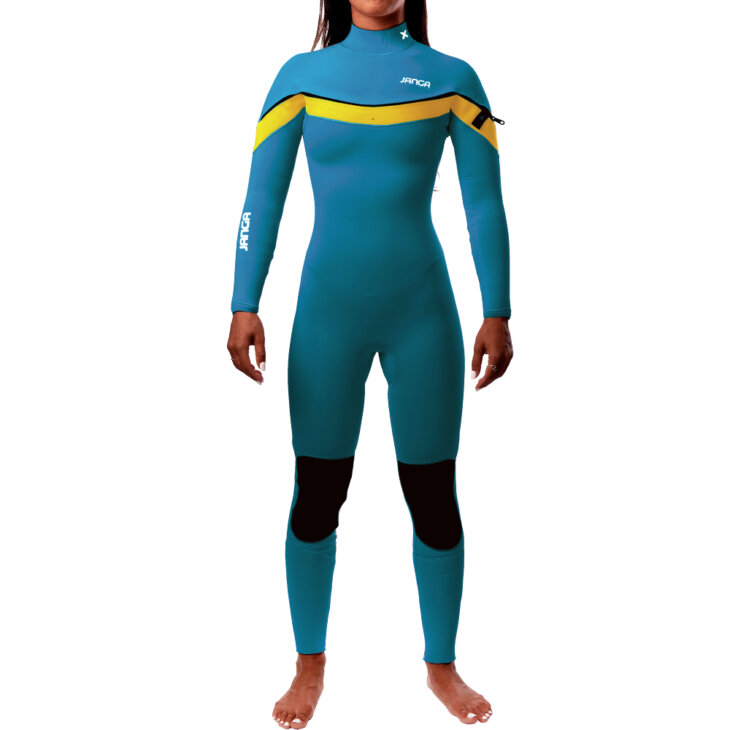 Neopreno JANGA X-zip woman 2mm | verde
