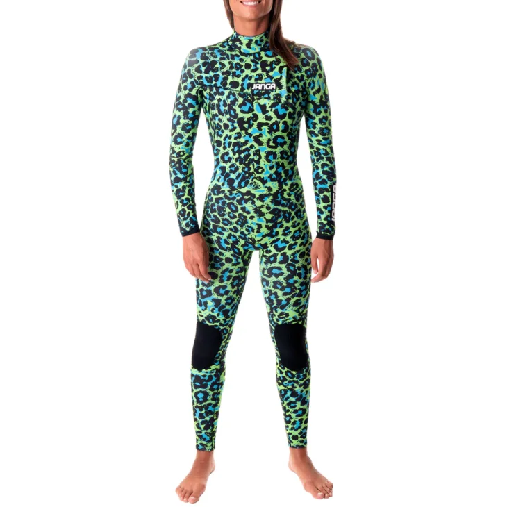 Neopreno JANGA Jangle FullSuit Woman 4/3mm | Verde