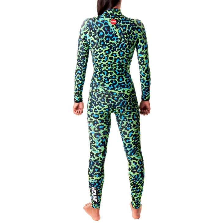 Neopreno JANGA Jangle FullSuit Woman 4/3mm | Verde - Imagen 2