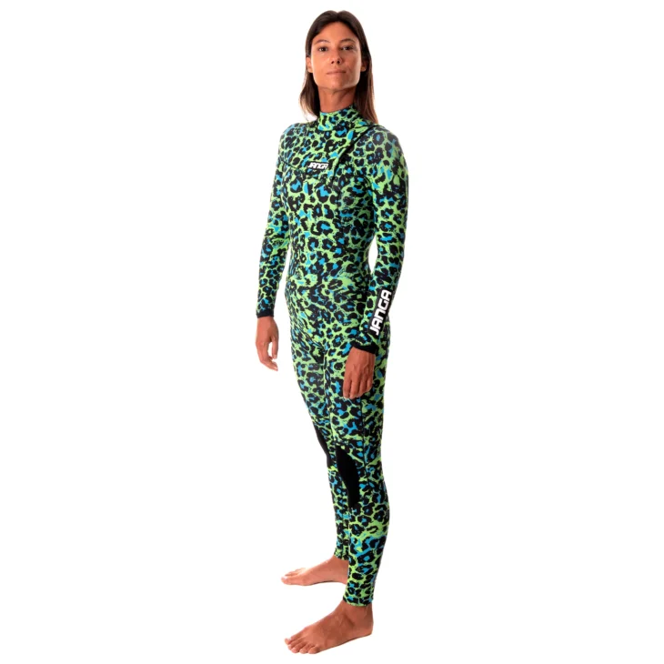 Neopreno JANGA Jangle FullSuit Woman 4/3mm | Verde - Imagen 3