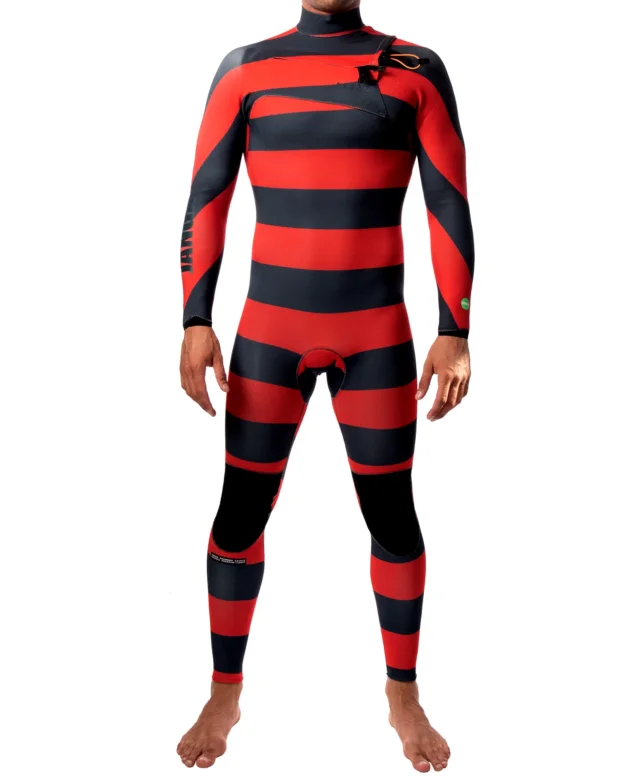 Neopreno JANGA Prison Bound Full Suit 2mm | Gris - Naranja