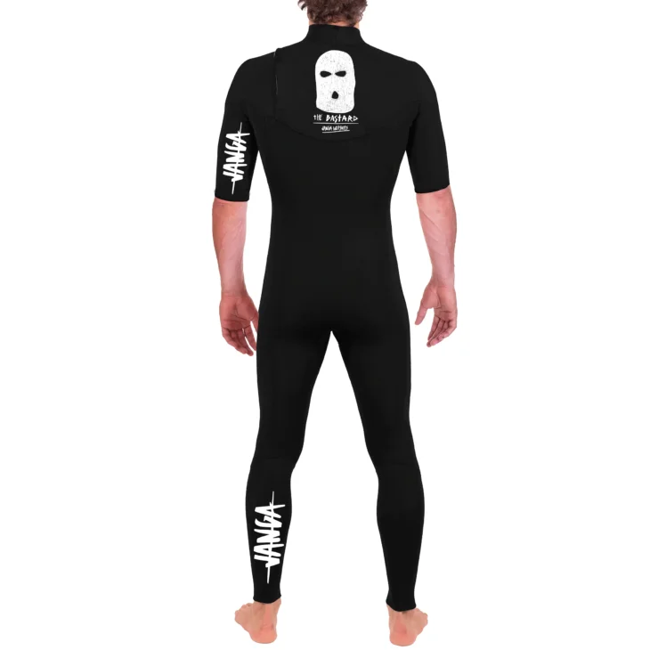 Neopreno JANGA Bastard Short Sleeves 2mm | Negro - Imagen 2