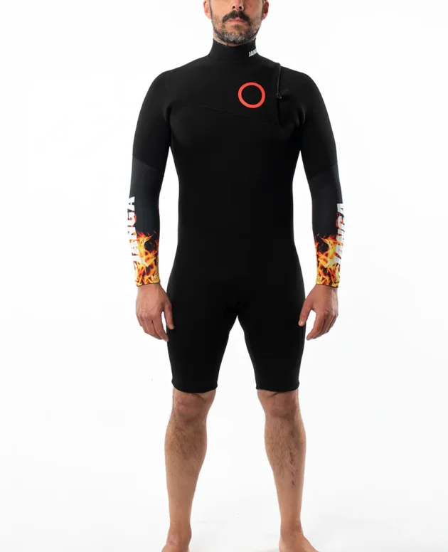 Neopreno JANGA The Chosen Long Sleeves 2mm | Negro -  Fuego