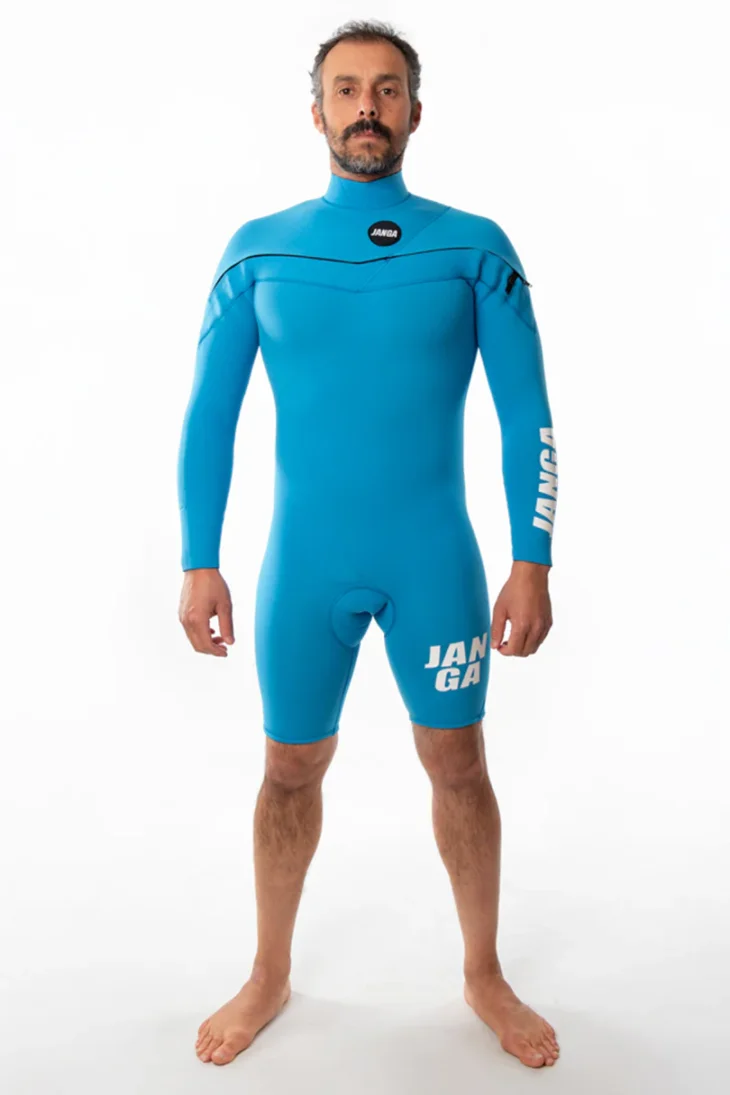 Neopreno JANGA X-ZIP Long Sleeves 2mm | Azul - Imagen 5