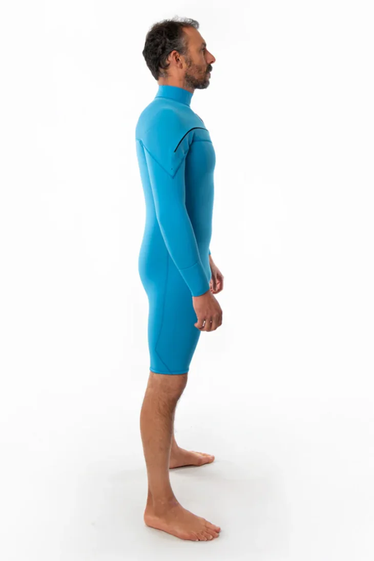 Neopreno JANGA X-ZIP Long Sleeves 2mm | Azul - Imagen 4