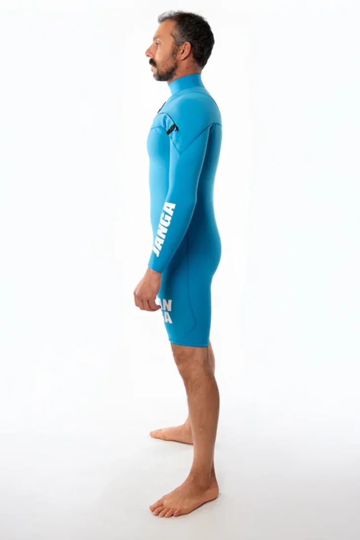 Neopreno JANGA X-ZIP Long Sleeves 2mm | Azul - Imagen 2