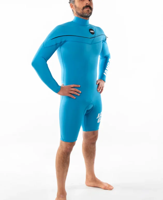Neopreno JANGA X-ZIP Long Sleeves 2mm | Azul