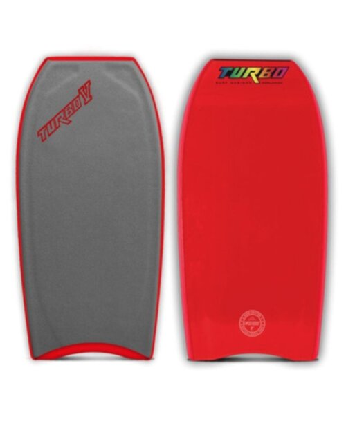 Bodyboard TURBO V | Gris - Rojo