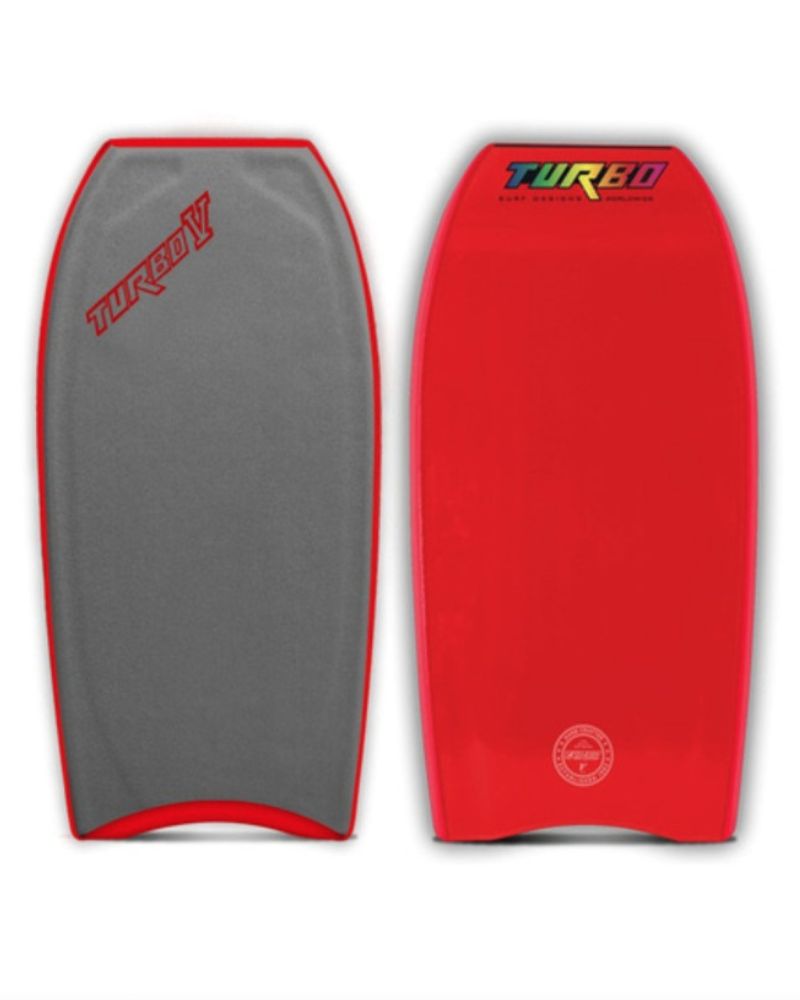 Bodyboard TURBO V | Gris - Rojo