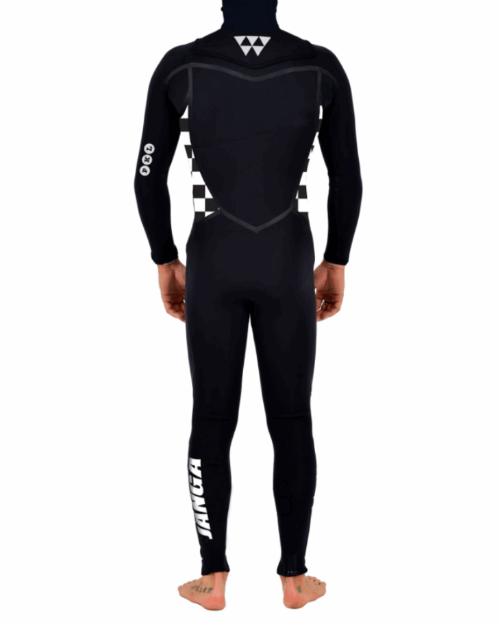 Neopreno JANGA Painkiller Full Suit Hooded 5/4mm | Negro - Imagen 2