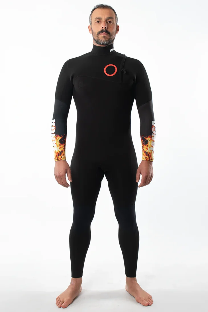 Neopreno JANGA The Chosen Full Suit 2mm | Negro -  Fuego