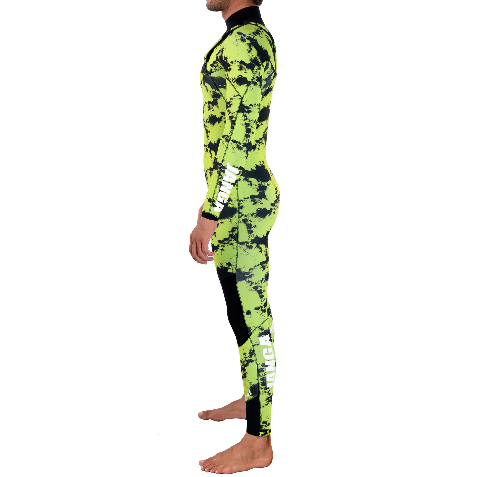 Neopreno JANGA Indigent 2 Full Suit 4/3mm | Verde - Negro - Imagen 3