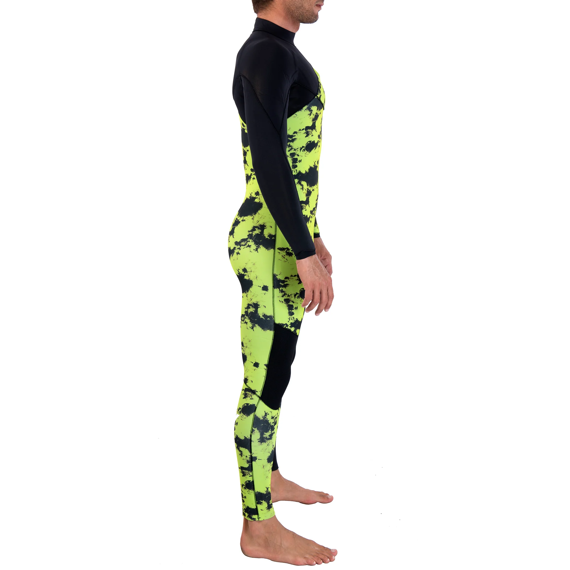 Neopreno JANGA Indigent 2 Full Suit 4/3mm | Verde - Negro - Imagen 4